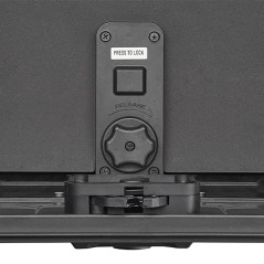 MONOLOCK® 44 lt. ALPINA BLACK LINE ALP44B2 top case in black painted aluminium - Visenzi Motomarket
