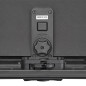 Bauletto MONOLOCK® 44 lt. ALPINA BLACK LINE ALP44B2 in alluminio verniciato nero