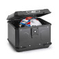 Bauletto MONOLOCK® 44 lt. ALPINA BLACK LINE ALP44B2 in alluminio verniciato nero