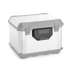 Bauletto MONOLOCK® 44 lt. ALPINA BLACK LINE ALP44B2 in alluminio verniciato nero - Visenzi Motomarket