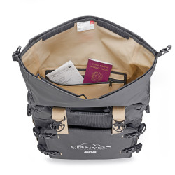 Coppia di borse laterali waterproof 25+25lt GRT720B CANYON Monokey - Visenzi Motomarket