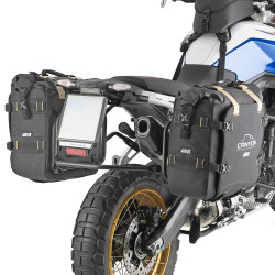 Coppia di borse laterali waterproof 25+25lt GRT720B CANYON Monokey - Visenzi Motomarket