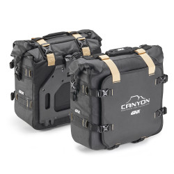 Coppia di borse laterali waterproof 25+25lt GRT720B CANYON Monokey