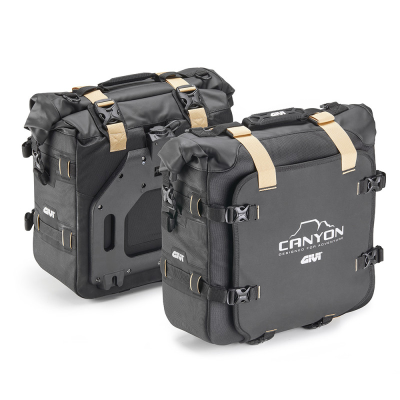 Coppia di borse laterali waterproof 25+25lt GRT720B CANYON Monokey
