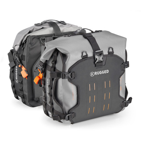 Coppia di borse laterali waterproof Kappa AV07 K’RUGGED 30+30lt
