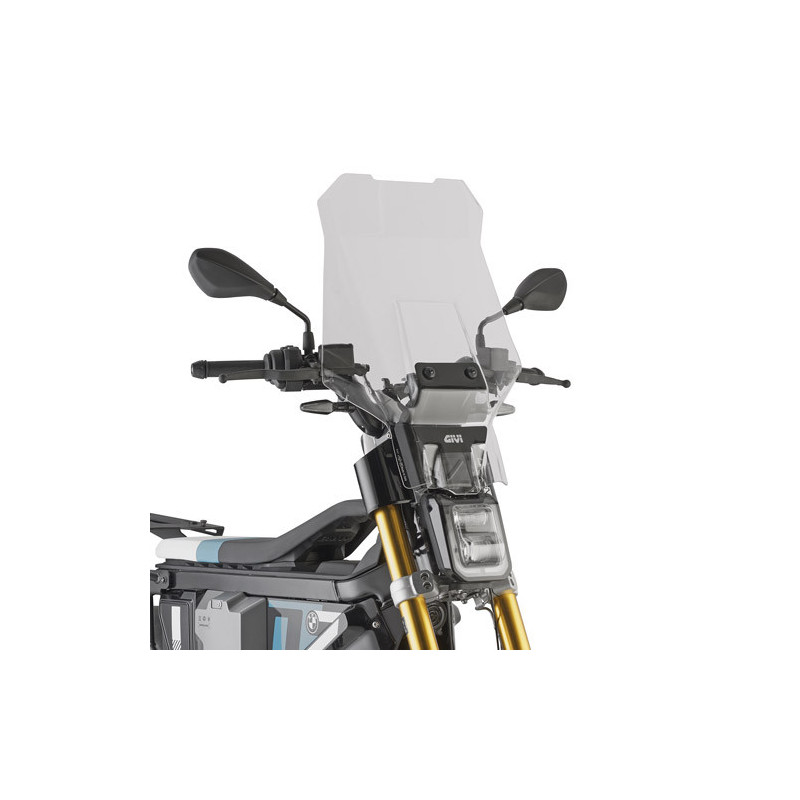 Parabrezza specifico trasparente 64 x 46 cm (H x L)  per BMW CE 02 (24) 5147A