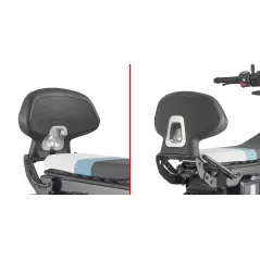 Schienalino specifico per passeggero per BMW CE 02 (24) TB5147A