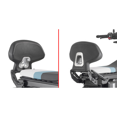 Schienalino specifico per passeggero per BMW CE 02 (24) TB5147A