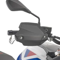Paramani maggiorato in plexiglass nero opaco per BMW F 900 GS (24) EH5145