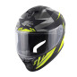 Casco Integrale Kappa KV51 ZENITH nero opaco / titanio / giallo fluo