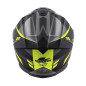 Casco Integrale Kappa KV51 ZENITH nero opaco / titanio / giallo fluo