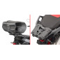 Attacco per bauletto MONOKEY per BMW C 400 X (25) SRA5143