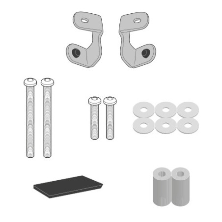 Kit di attacchi specifico per 5130DT per BMW C 400 X (25) D5130KIT