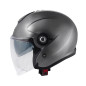 Kappa KV35 Double Visor Basic Titanio Opaco Casco Jet