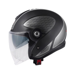 Kappa KV35 Double Visor Dexter nero opaco / titanio - Visenzi Motomarket