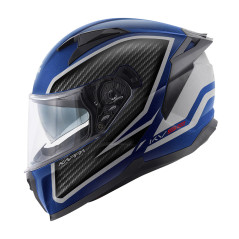 Casco Integrale Kappa KV52 Kronos blu opaco / argento - Visenzi Motomarket