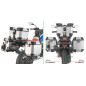 Portavaligie PL ONE-FIT con lato sinistro scantonato per valigie Trekker Outback per BMW R 12 G/S (25) PLOS5151CAM Portavaligie PL ONE-FIT con lato sinistro scantonato per valigie Trekker Outback per BMW R 12 G/S (25) PLOS5151CAM