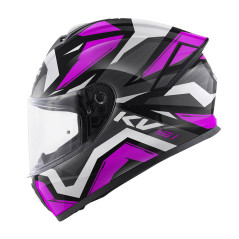 Casco Integrale Kappa KV51 Insert Lady nero / fucsia / bianco - Visenzi Motomarket