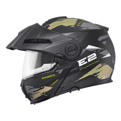 SCHUBERTH E2 Trail Green Modular Helmet- Visenzi Motomarket