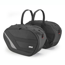 GIVI EASY10 35lt expandable side bags (pair) - Visenzi Motomarket