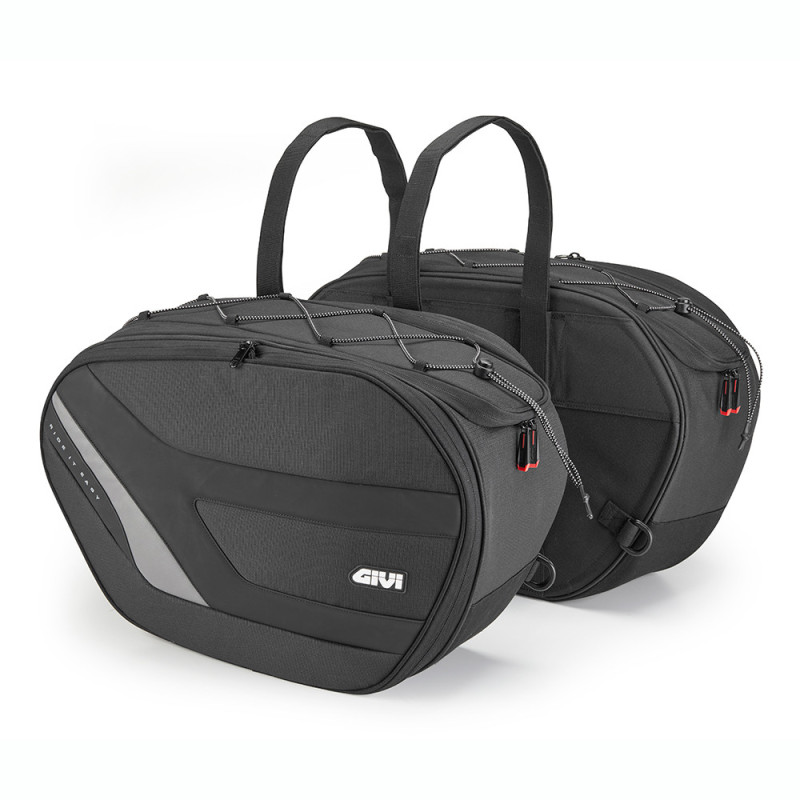 GIVI EASY10 35lt expandable side bags (pair) - Visenzi Motomarket