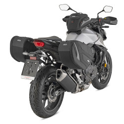 GIVI EASY11 25lt expandable side bags (pair) - Visenzi Motomarket