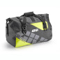 GIVI EA115GYB waterproof saddle bag, 40 ltr, grey and yellow pattern GIVI EA115GYB waterproof saddle bag, 40 ltr, grey and yellow pattern