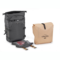GIVI GRT727 waterproof side bag with Monokey® CAM-SIDE fastening system, 25 lt. - Visenzi Motomarket