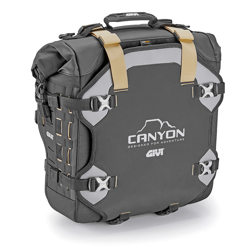 GIVI GRT727 waterproof side bag with Monokey® CAM-SIDE fastening system, 25 lt. - Visenzi Motomarket