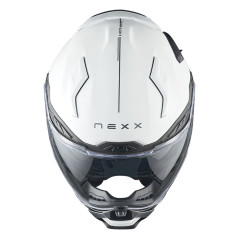 Casco Integrale NEXX X.WST3 Plain White - Visenzi Motomarket