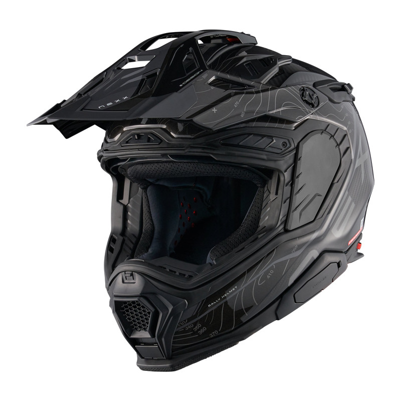 Casco Cross NEXX X.WED3 Furka Nero-Grigio - Visenzi Motomarket