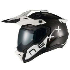 Casco Integrale NEXX X.RALLY Gravix Carbon White - Visenzi Motomarket