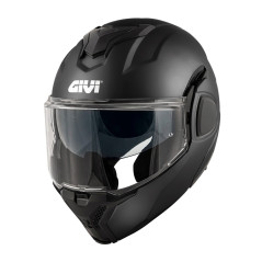 Casco Flip-Back GIVI X36 Fiber nero opaco - Visenzi Motomarket