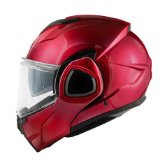 Casco Flip-Back GIVI X36 Fiber bordeaux metallizzato