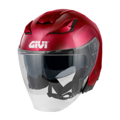 GIVI X31 Jet Helmet Solid Color bordeaux - Visenzi Motomarket