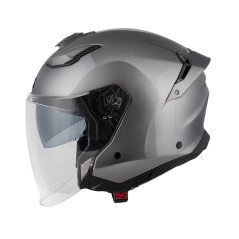 Casco Jet GIVI X31 Fiber Solid Color grigio opaco