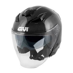 Casco Jet GIVI X31 Carbon Solid Color