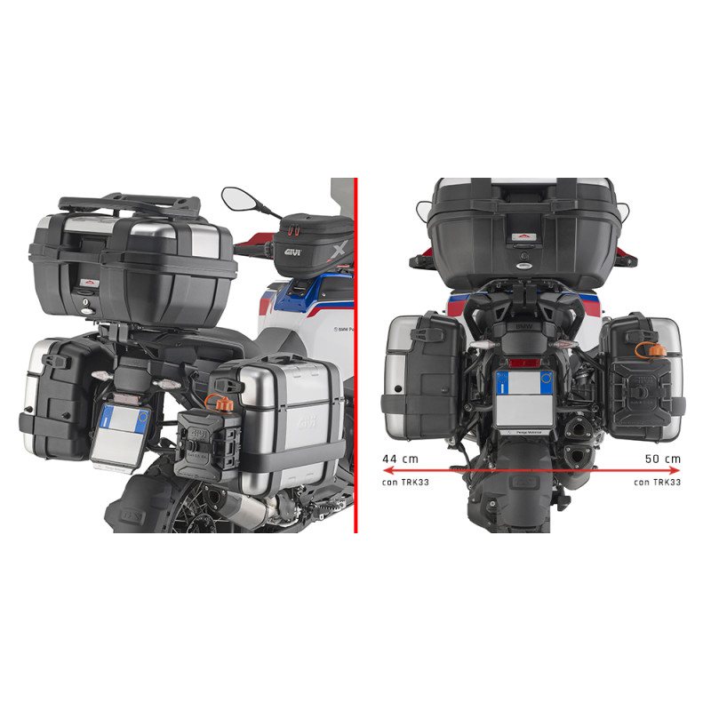 Portavaligie laterale per valigie MONOKEY per BMW R 1300 GS Adventure (25) PLO5146MK
