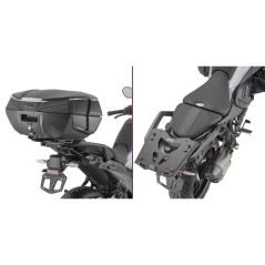 Attacco in alluminio anodizzato per bauletto MONOKEY per BMW R 1300 R (25) SRA5143