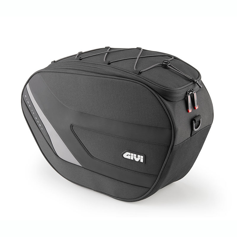 GIVI EASY12R 18 lt single right side soft bag with Stealth fixing system - Visenzi Motomarket