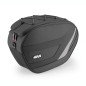 GIVI EASY12R 18 lt single left side soft bag with Stealth fixing system