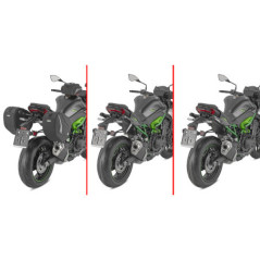 Coppia di attacchi retraibili Stealth per borse laterali EASY12 per Kawasaki Z 900 (25) STL4137