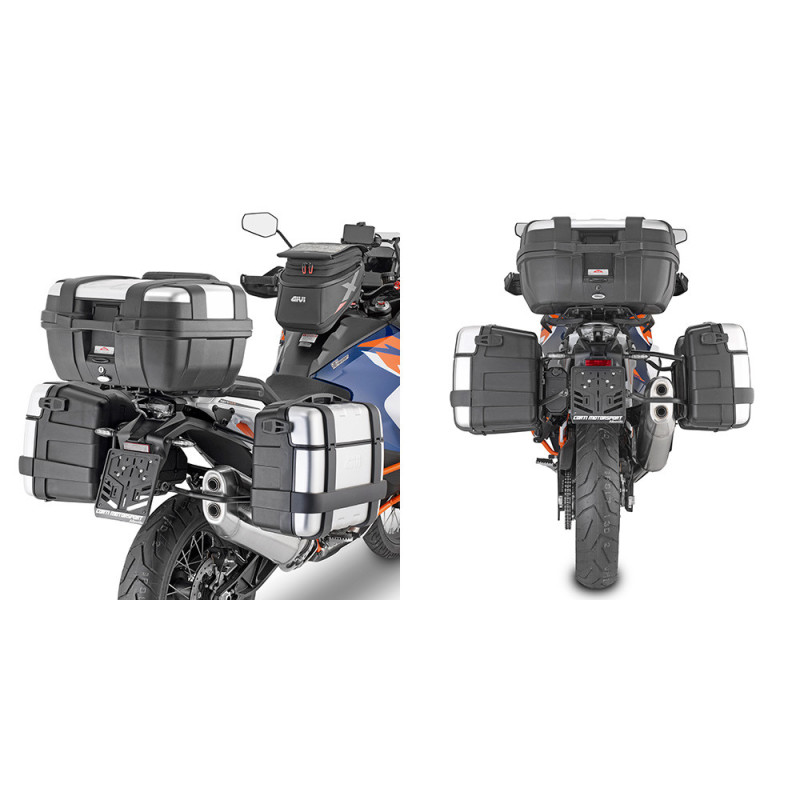 Portavaligie laterale per valigie MONOKEY per KTM 1390 Super Adventure S / S Evo (26) PLO7713MK
