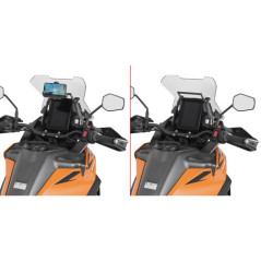 Traversino per porta navigatore per KTM 1390 Super Adventure S / S Evo (26) FB7719