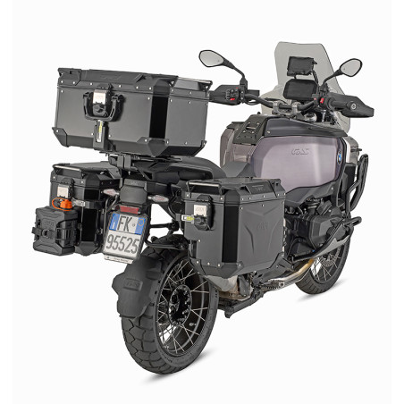 Valigia laterale destra GIVI Trekker Outback EVO Smart Black Line 44 lt.