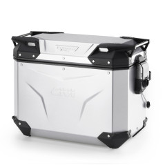 GIVI Trekker Outback EVO Smart Anodized 44 lt left side case - Visenzi Motomarket