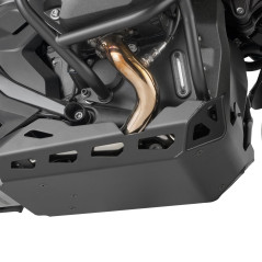 Paracoppa specifico in alluminio satinato anodizzato nero per BMW R 1300 GS (24 - 25) RP5143