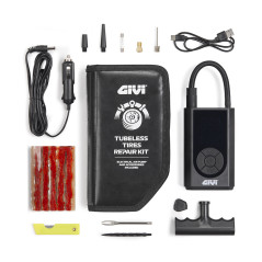 S451 Kit riparazione pneumatici Tubeless con compressore