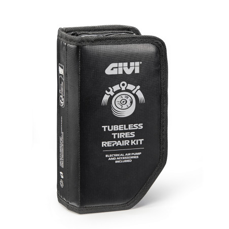GIVI S451 Kit riparazione pneumatici Tubeless con compressore