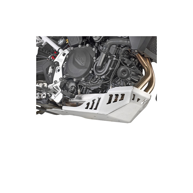 Paracoppa specifico in alluminio satinato anodizzato per BMW F 750 GS (18) RP5145
